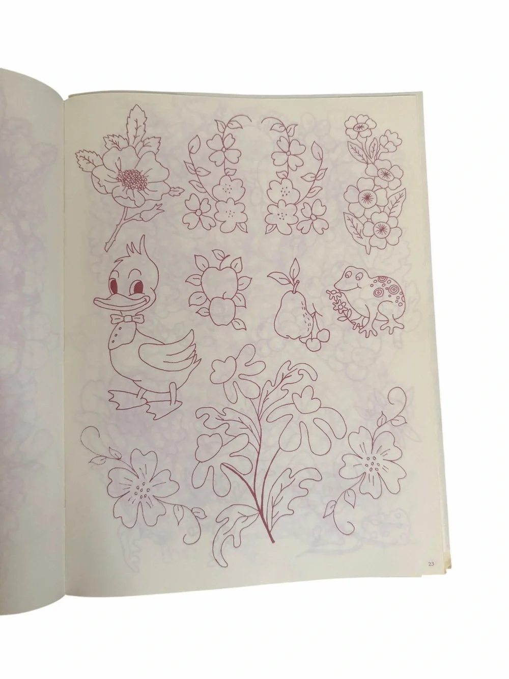 Vintage 1977 Jonell's Transfer Patterns book (#505) with 20 Full Pages